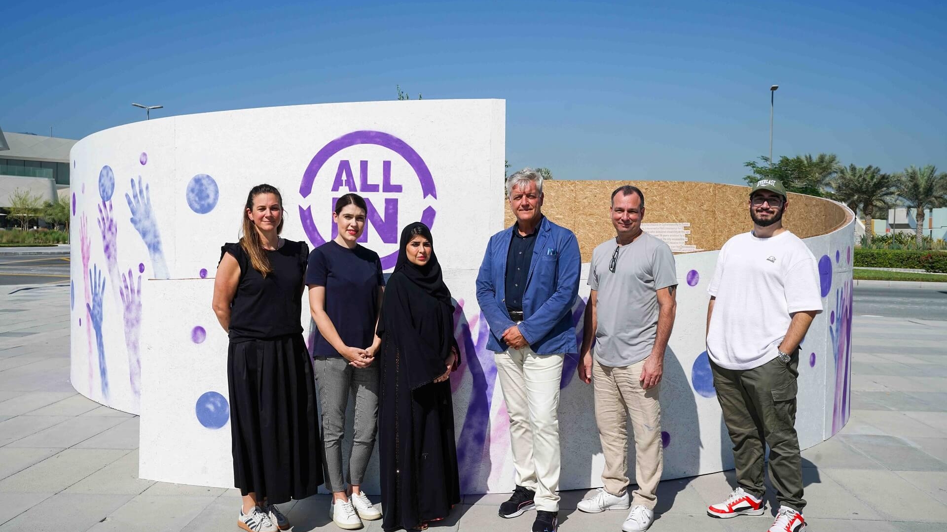 Dubai Holding Entertainment in partnership with Canadian University Dubai unveils ‘Shelter of Inclusivity’ art installation at Dubai Design Week